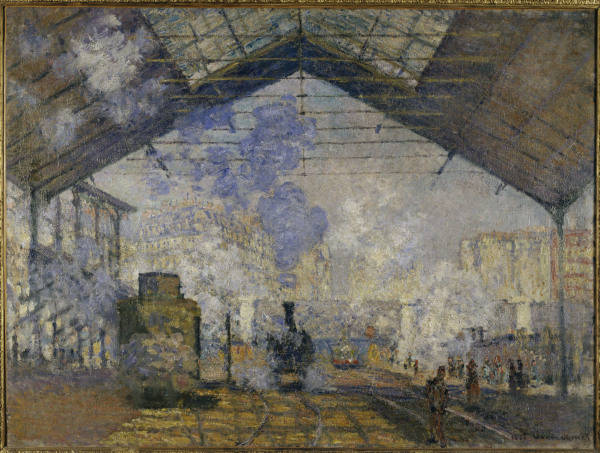 La Gare Saint-Lazare de Claude Monet